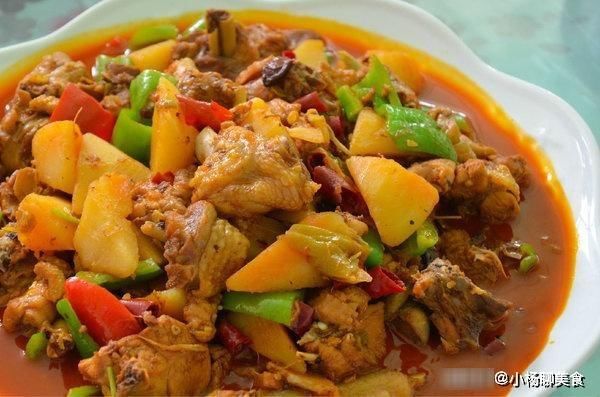 料酒|饭店的大盘鸡为啥那么好吃？大厨手把手教你在家做，吃着麻辣过瘾