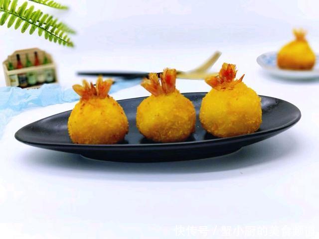 虾仁|大虾此做法,儿子一口一个,香酥又鲜美,好吃到停不下来