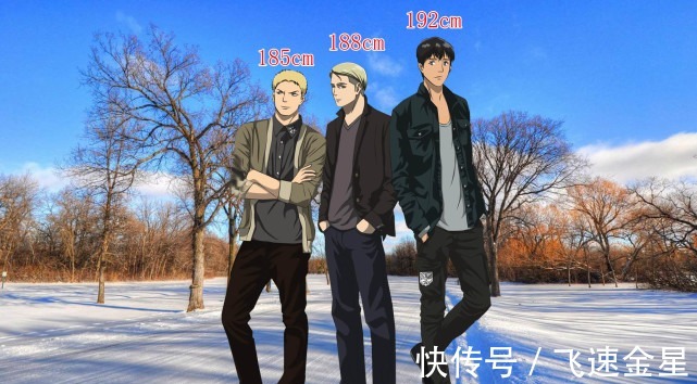 贝特霍尔德|进击的巨人15位调查兵团成员身高,埃尔文高出兵长18cm