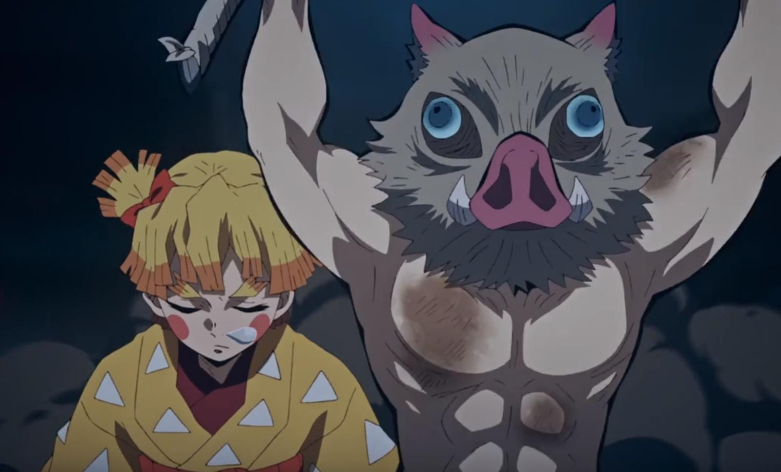 伊之助|游郭篇主角COS,伊之助帅,音柱酷,祢豆子可萌可御