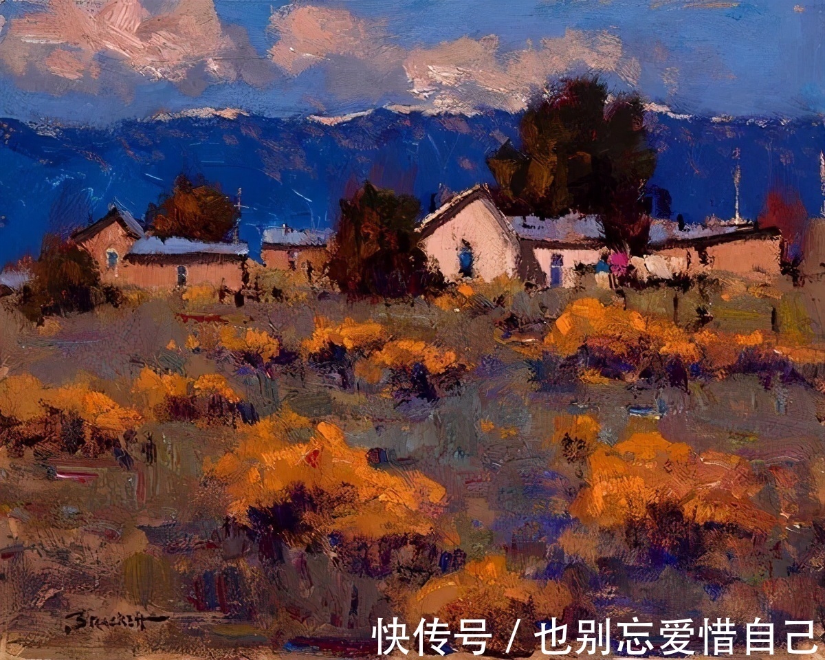布兰克特|一个地方画了40多年,但在他的眼中依然保持鲜活!