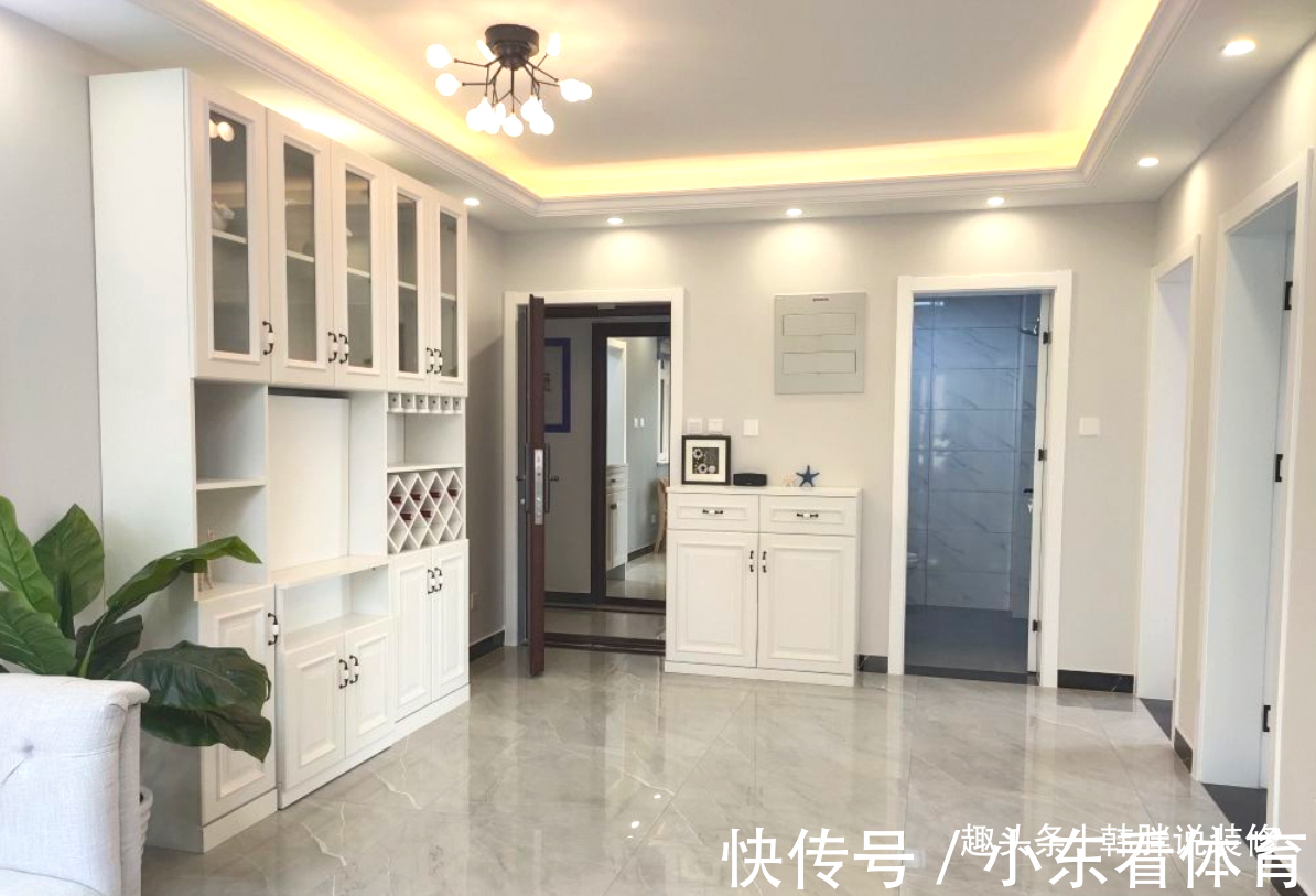 瓷砖|晒晒刚完工70㎡新房,这才是年轻人想要的装修,简洁好看又清新