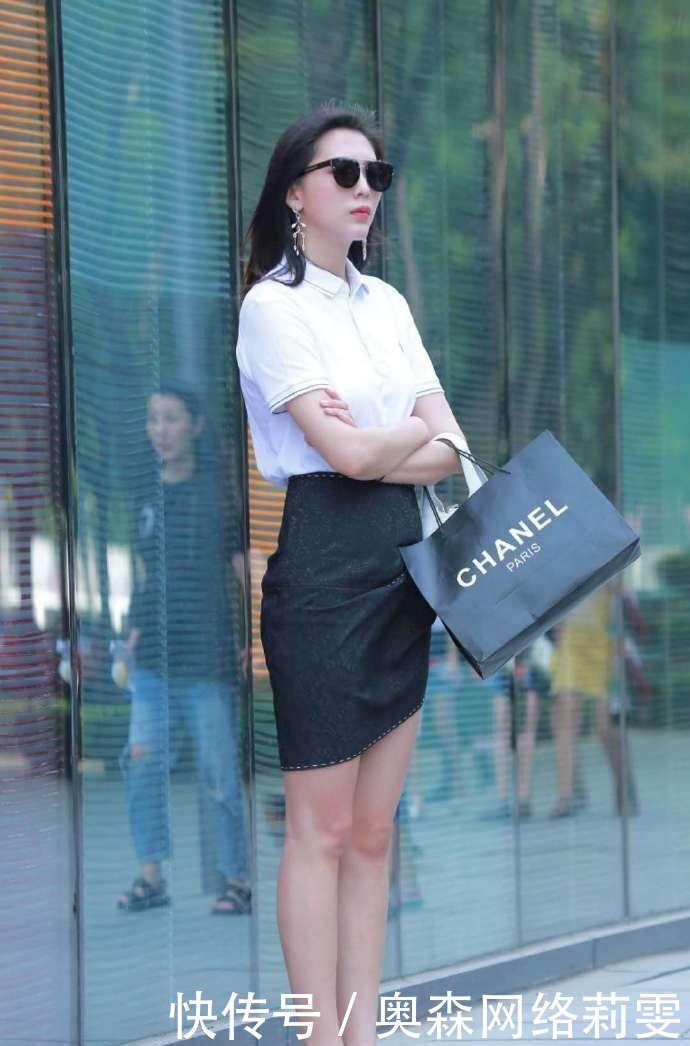 简单|街拍:这才是真正的简约,不简单