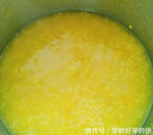 南瓜小米粥,粘稠又美味!
