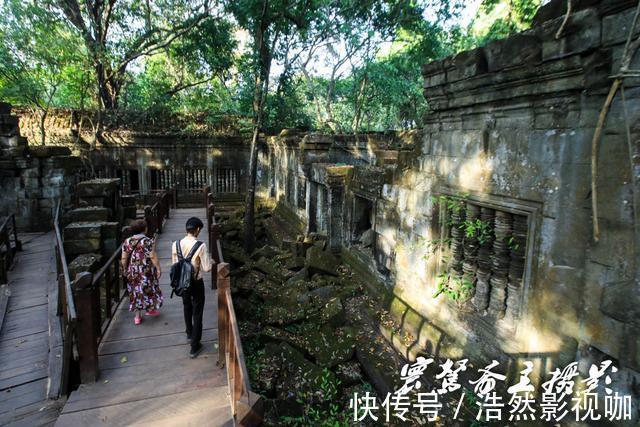 古墓丽影|吴哥窟崩密列，这《古墓丽影》的取景地竟然是一片残垣断壁的废墟