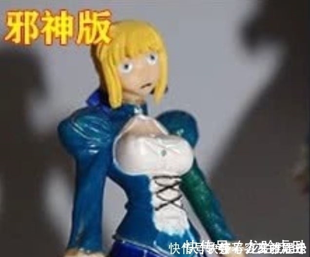 手办|亚瑟王Saber手办,Q版的可爱婚纱的惊艳,看到邪神版想哭!