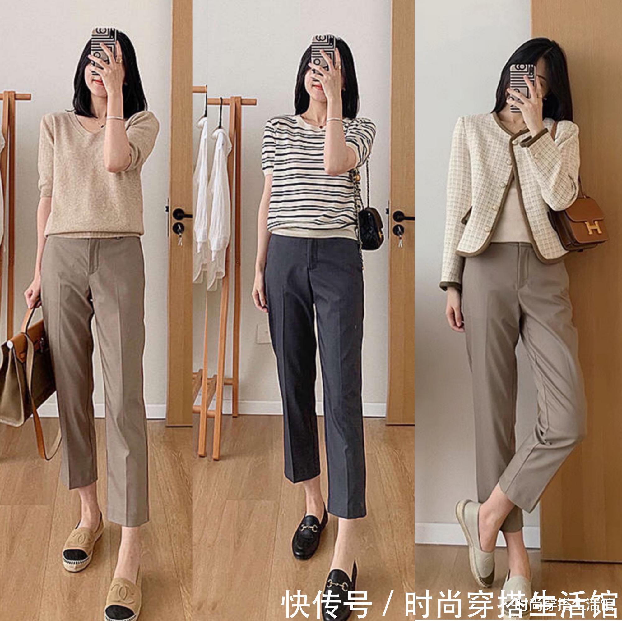 套头 降温后不要穿得太老气,今年流行这样穿,简约高级还保暖