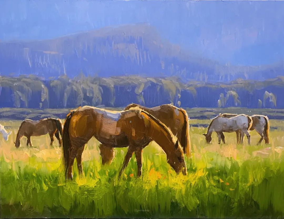 科罗拉多州@斯泰西·彼得森:半路出家的女画家,笔下的风景堪称一绝