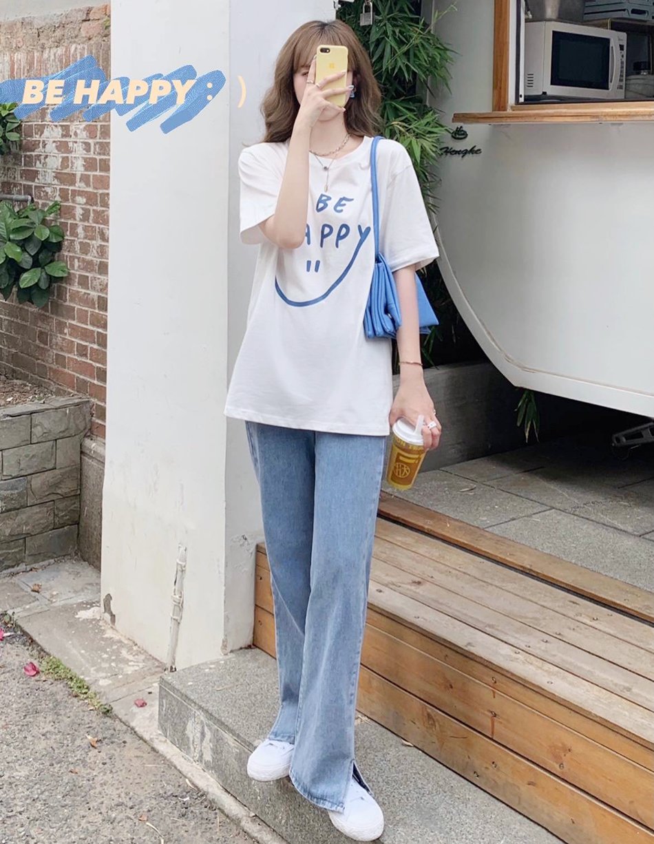 t恤|别再卷衣角了！今年流行“剪一刀”，显瘦时髦还高级