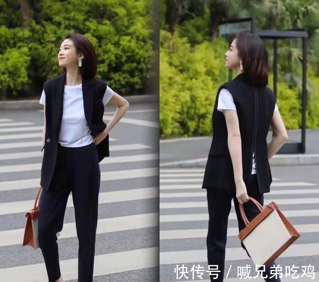 亮色系 仅凭一身极简“黑白配”搭配,穿出满满的高级感,体面又优雅!