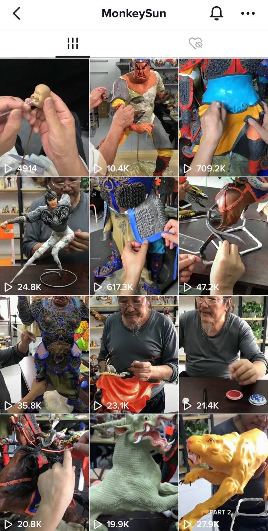 外国网友$中国面塑走红TikTok,面团七十二变惊呆外国网友