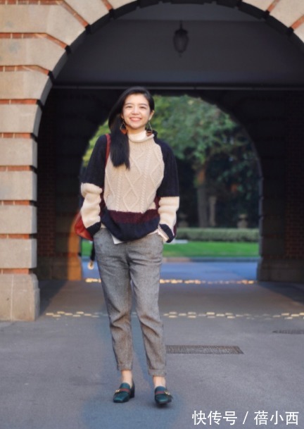 阔腿裤|秋冬告别小白鞋,这双“乐福鞋”才是精致女孩该有的,显高又显瘦