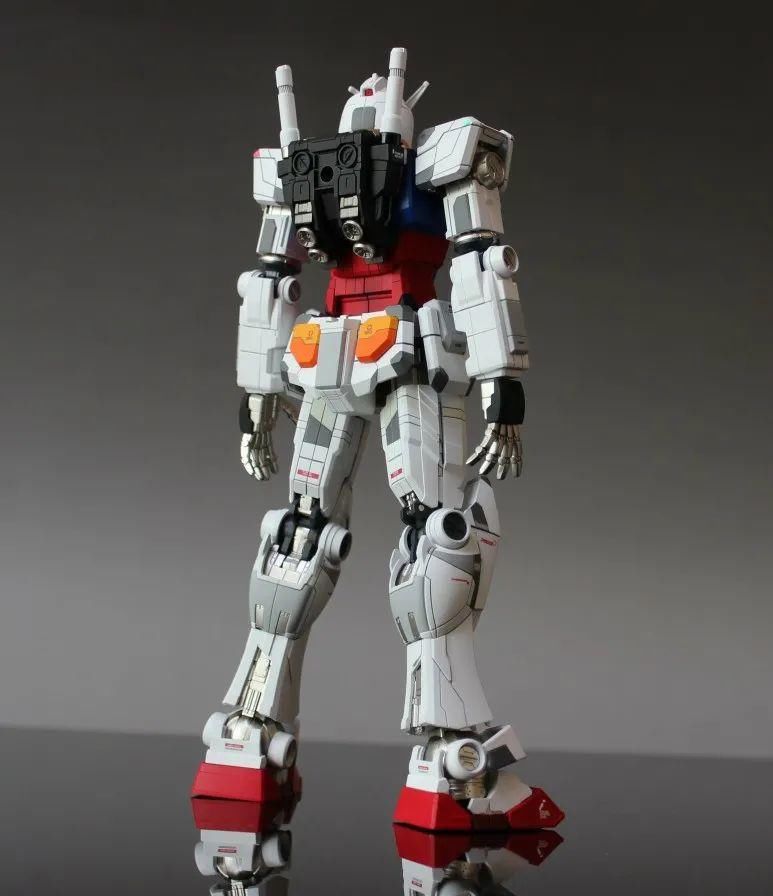 制作|1/100 RX-78-2F00涂装制作