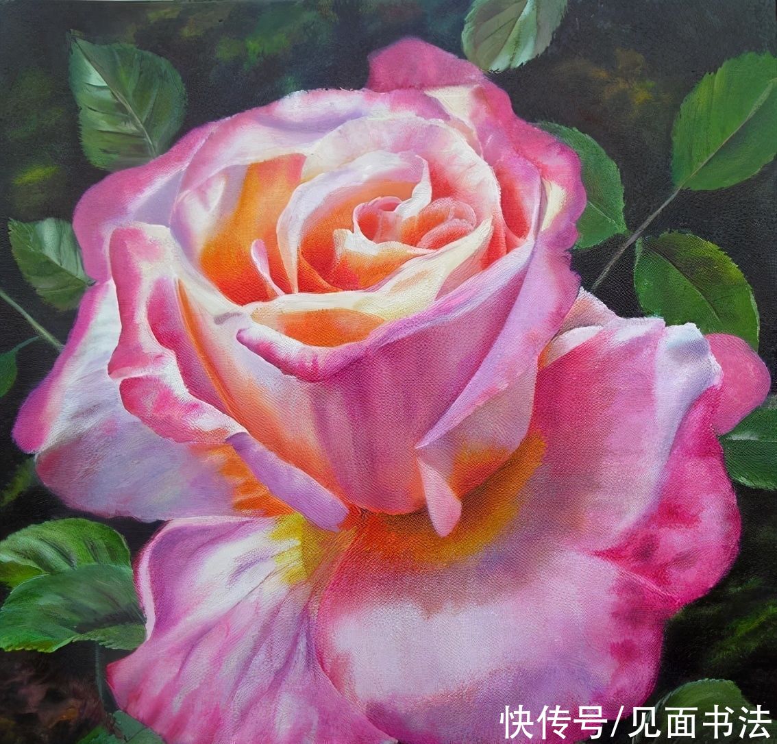  欣赏|「愙斋书法」美丽的玫瑰花：Doris Joa绘画欣赏