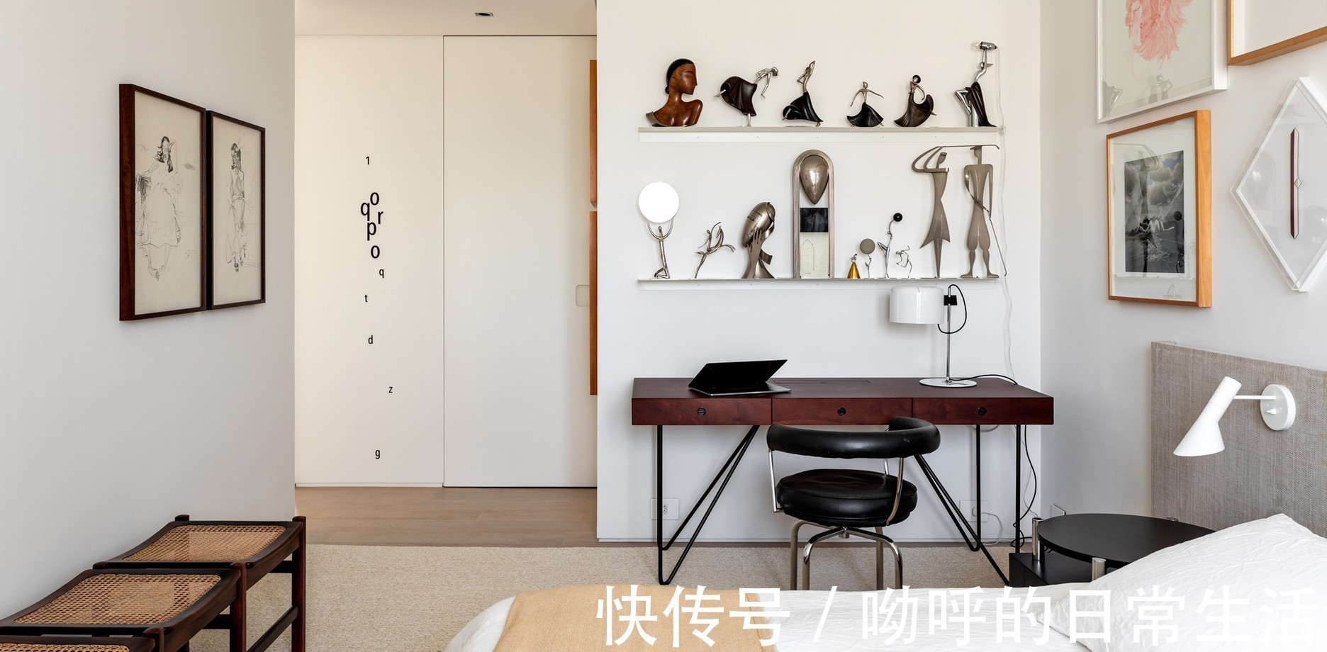 艺术品|满墙的艺术公寓,无法复制的风格