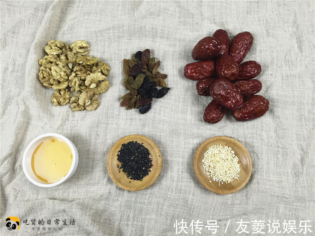 想吃枣夹核桃不用买,红枣核桃一拥抱,等10分钟,满屋子飘香