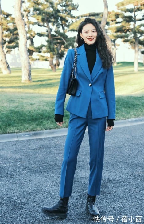 九分裤|穿西装外套别总是配裙子,搭配这些裤装更高级时髦,梨型身材必入