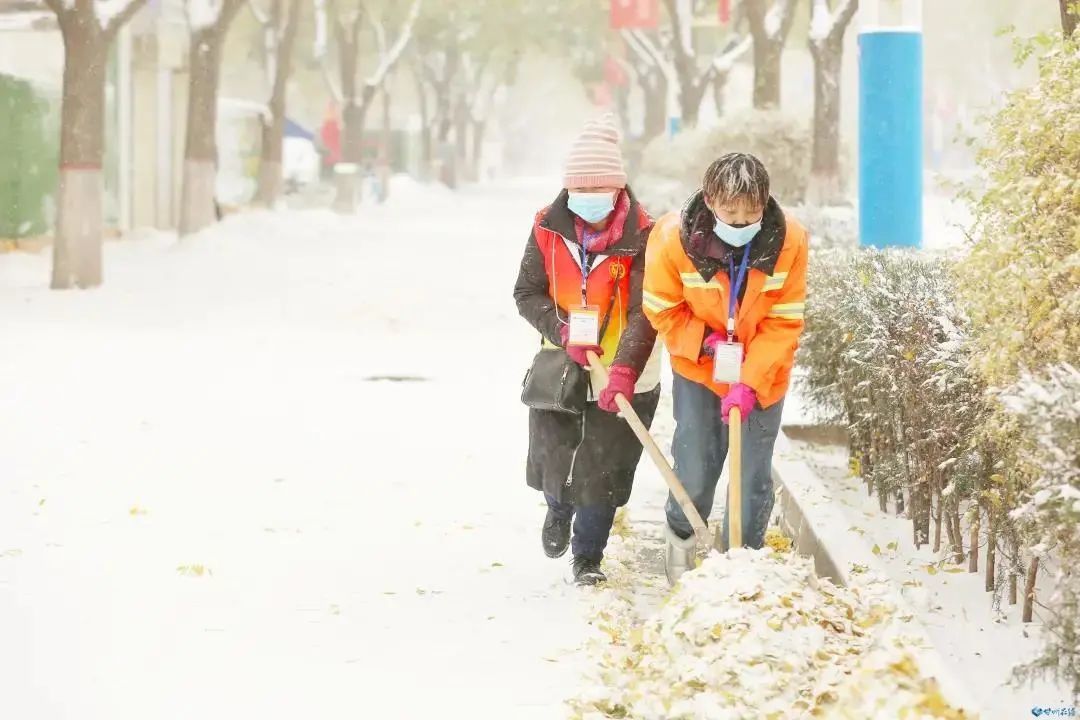 风雪|【疫情防控 张掖在行动】点赞！风雪中的坚守