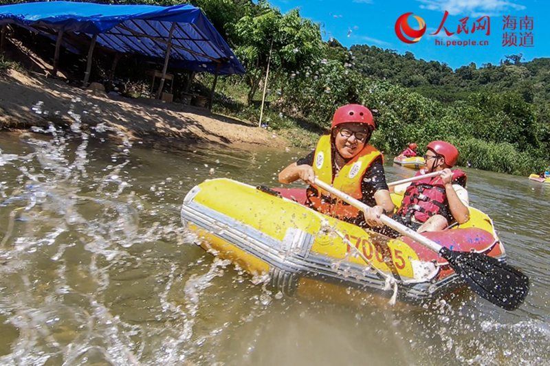 五指山|海南五指山：夏日漂流享清凉