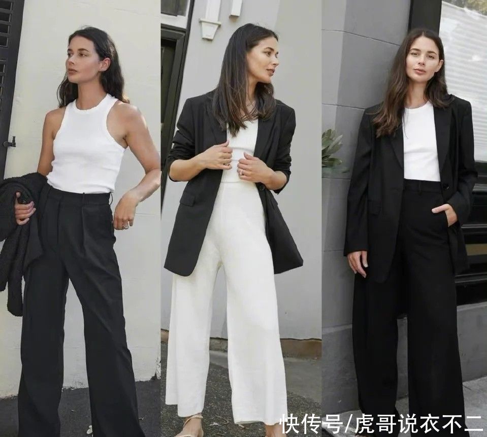 时髦精都爱的“干练简约风”，学会这4点小技巧，优雅又高级