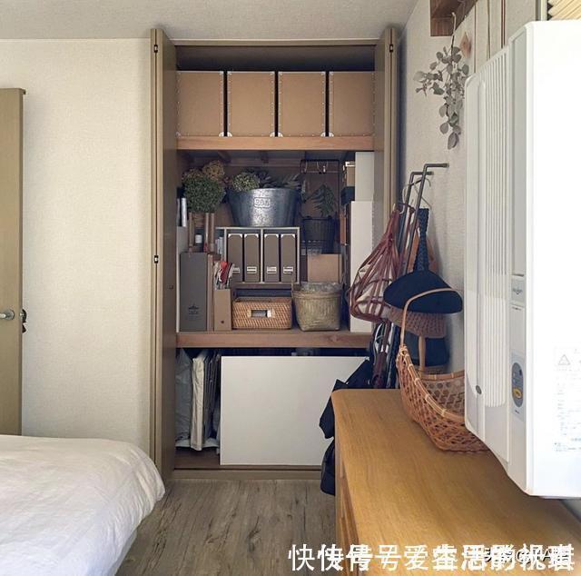 衣帽间|日本丁克夫妻47㎡小家，低成本布置出最高级的精致，羡煞旁人！