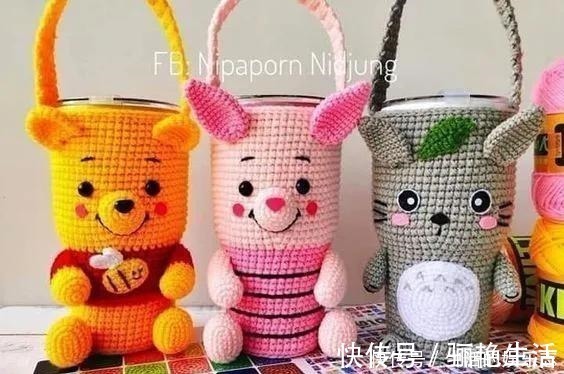 给普通的废旧玻璃瓶穿件衣服,颜值翻番!DIY变废为宝手工制作!