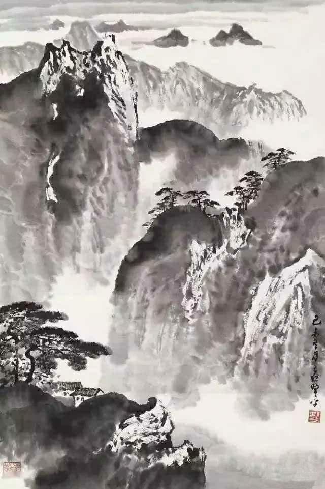 常务理事#苍润拙朴,格调清明——应野平中国山水画作品欣赏