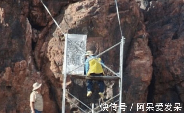 山崖!国外山崖发现我国汉朝文字,多年后专家复原文字,读完激动不已!