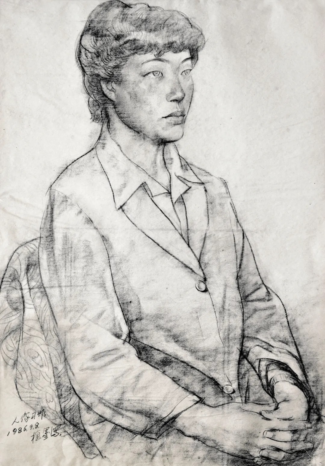 美术$山西大学美院教授,韩植墨素描与速写