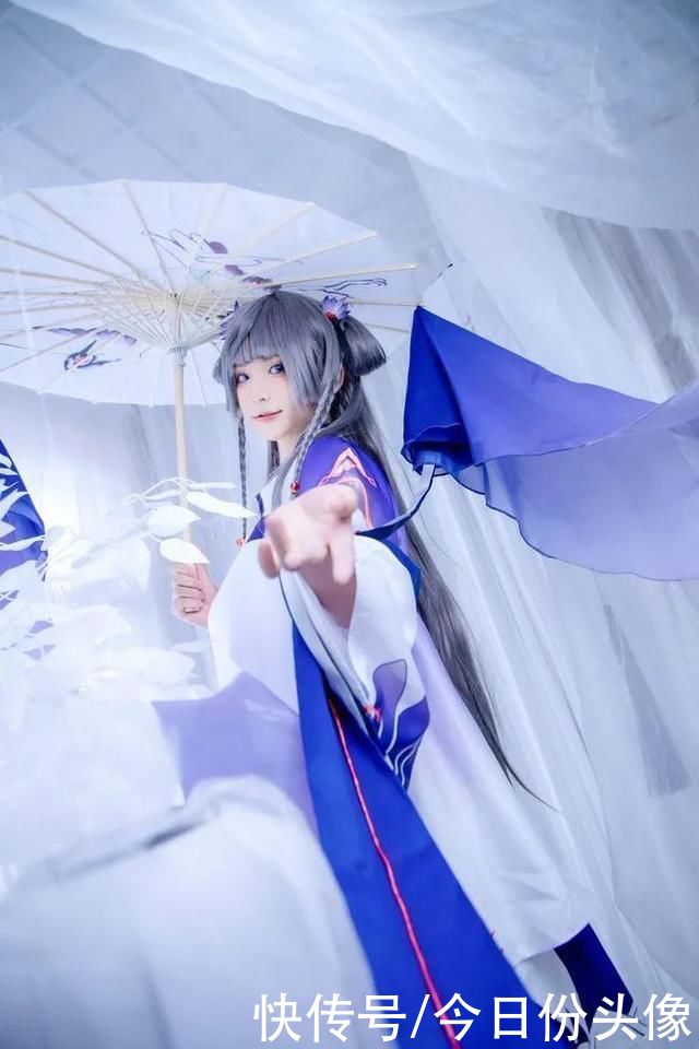 cosplay食物语COS 闲游仙鹤 空桑女少主