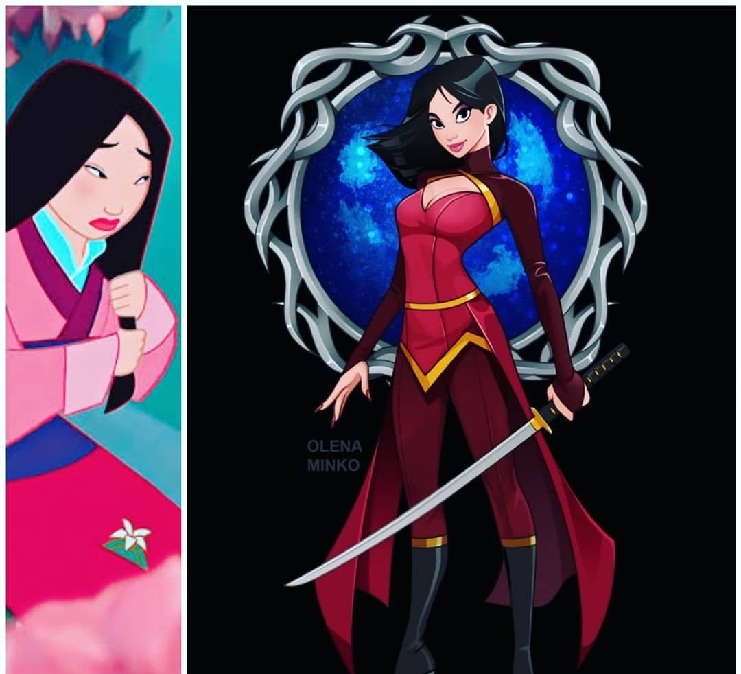 “御姐版”迪士尼公主，全员化身高冷小姐姐，演绎“姐就是女王”