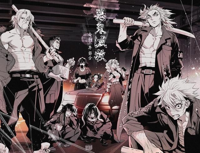 表情|《鬼灭之刃》变“全员恶人”,无一郎表情邪魅,只有义勇一脸困惑