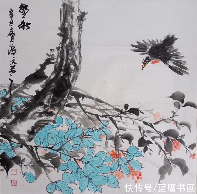 李海文|李海文花鸟作品欣赏