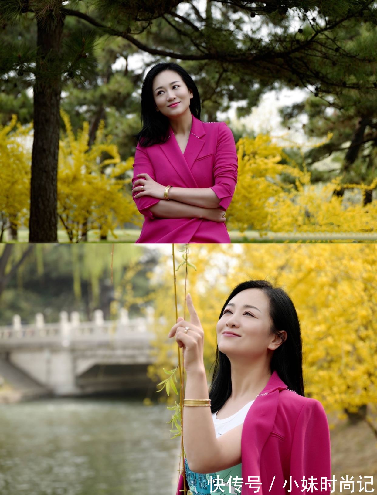 王慧娟|“碧游仙子”老了依然那么美,穿奶奶装高雅贵气,芭比粉也能hold