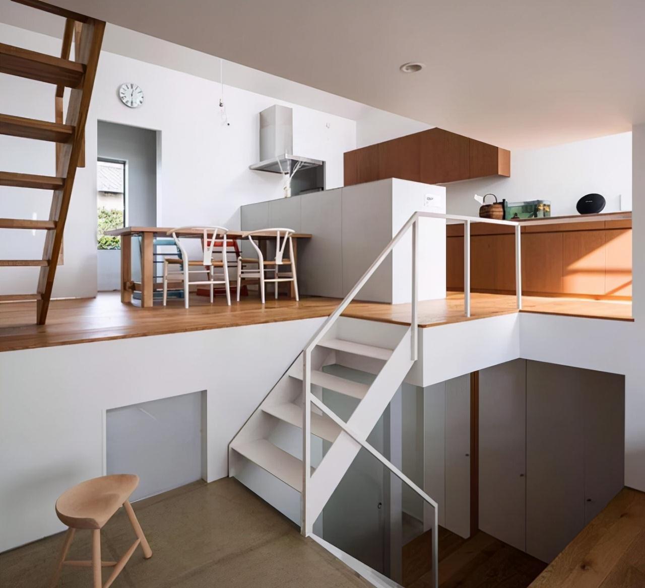 错层|日本的独栋小别墅,利用错层让面积扩大了2倍,瞬间变成大豪宅