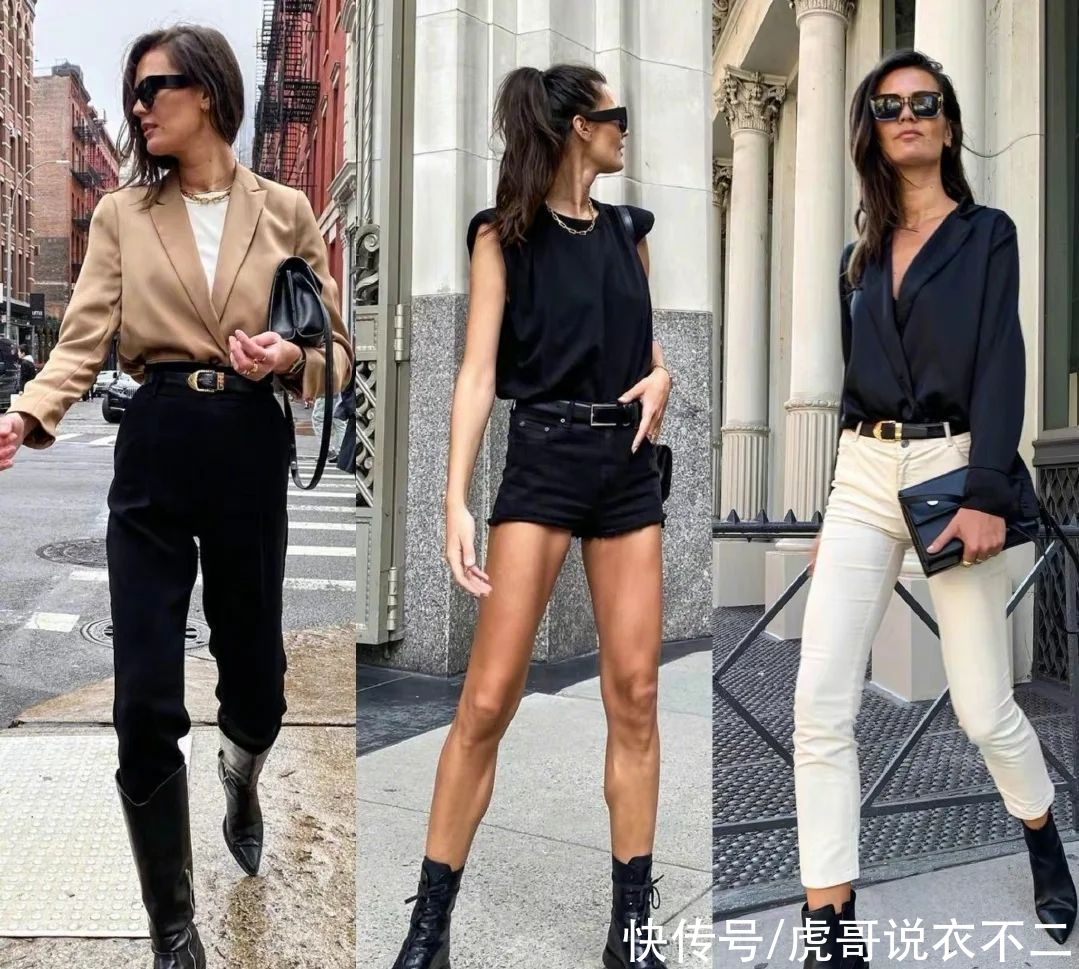 时髦精都爱的“干练简约风”，学会这4点小技巧，优雅又高级