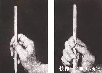 画像石@学习古人二指“单钩”写毛笔字最漂亮,五指握笔法赶紧丢了吧!