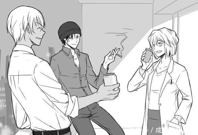 安室|柯南灰原哀、赤井秀一和安室透的日常生活，画面实在太甜了