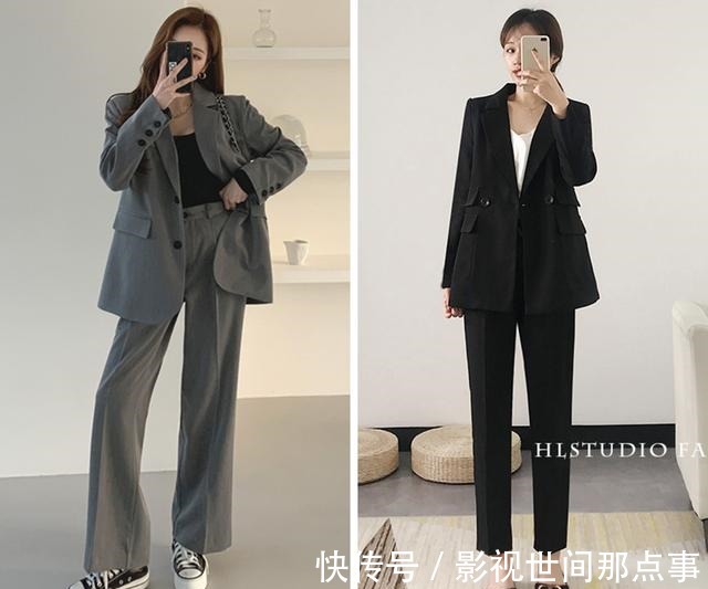 西装外套 初秋外套穿搭公式!照着穿,超时髦!