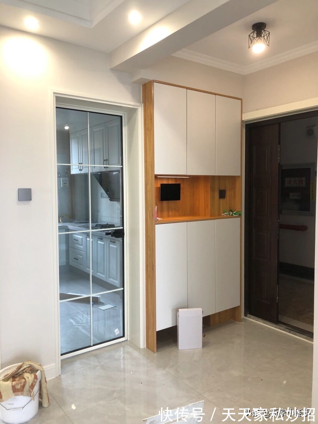 餐边柜|看她家装修,前后花了不到10万搞定,全屋很舒适,特别有品位