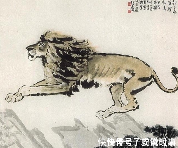 狮子$徐悲鸿画的狮子,又瘦又挫却价值6000万,了解创作背景:值得