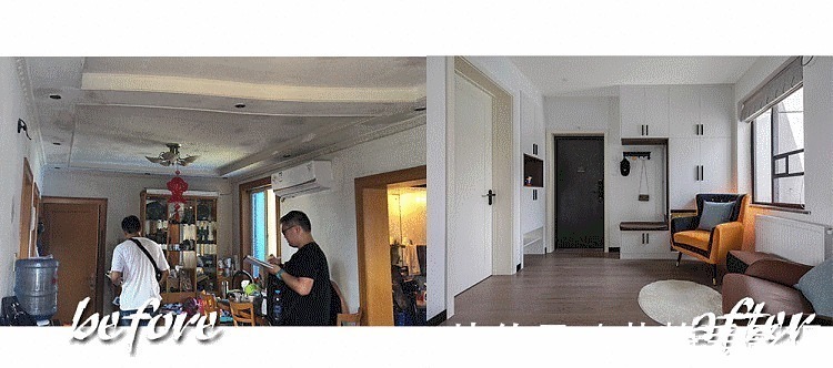 起居室|这对夫妻很有远见,选择去客厅化装修,让一家人的感情快速升温