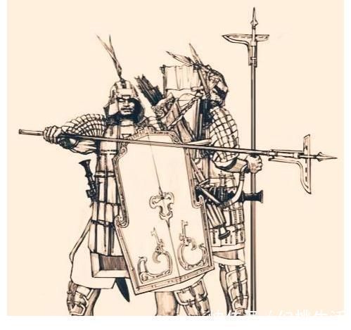 长矛#古代同样重视一手执盾、一手执矛的武艺,这是古代步兵的必习之技