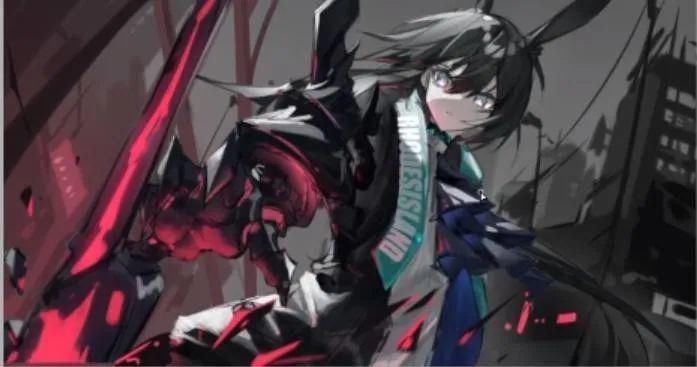  米娅|54张步骤图，带你绘制一个帅气的伪厚涂阿米娅