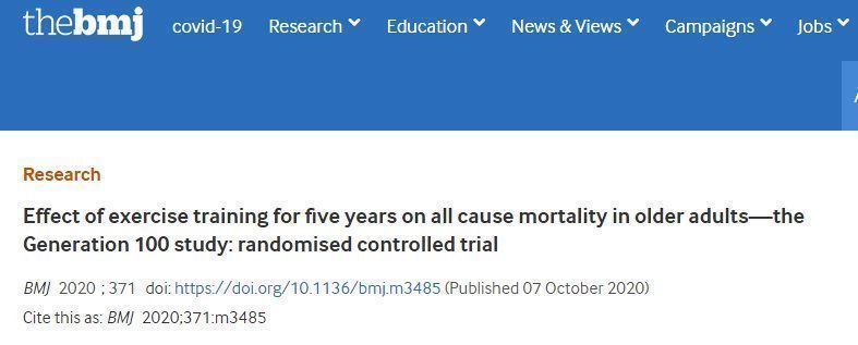 中等强度|静养长寿还是运动长寿?1500名老人实验:高强度运动更健康