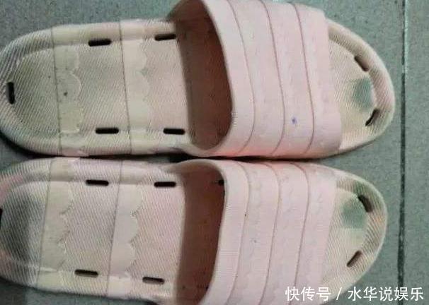 牙膏|拖鞋时间久了发黑有污垢,傻傻的用手洗教你一招,旧鞋秒变新鞋