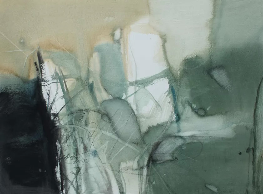 薄暮#[第七届庐山水彩节邀请嘉宾]姚波艺术作品展