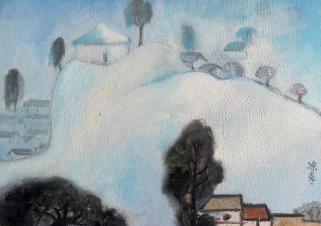 油画家凃克油画作品欣赏