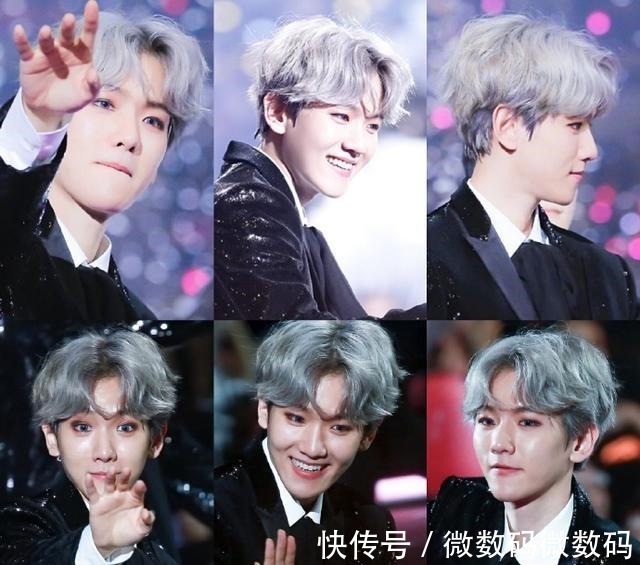 打扮 就是按照洋娃娃来打扮的吧!历数年末大赏伯贤超绝妆容概念!