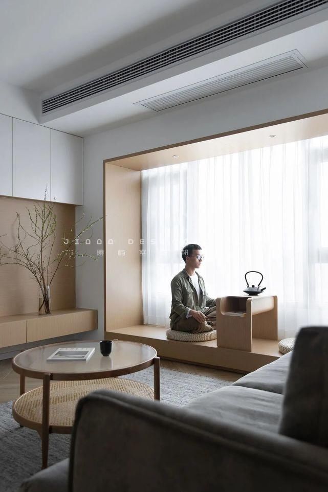 衣帽间|巧用玄关,引入西厨岛台,打造LDK式客餐厨的日式氛围家